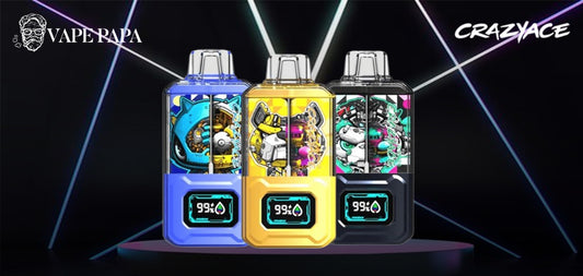 How Much Nicotine is in the CrazyAce B15000 Disposable Vape?