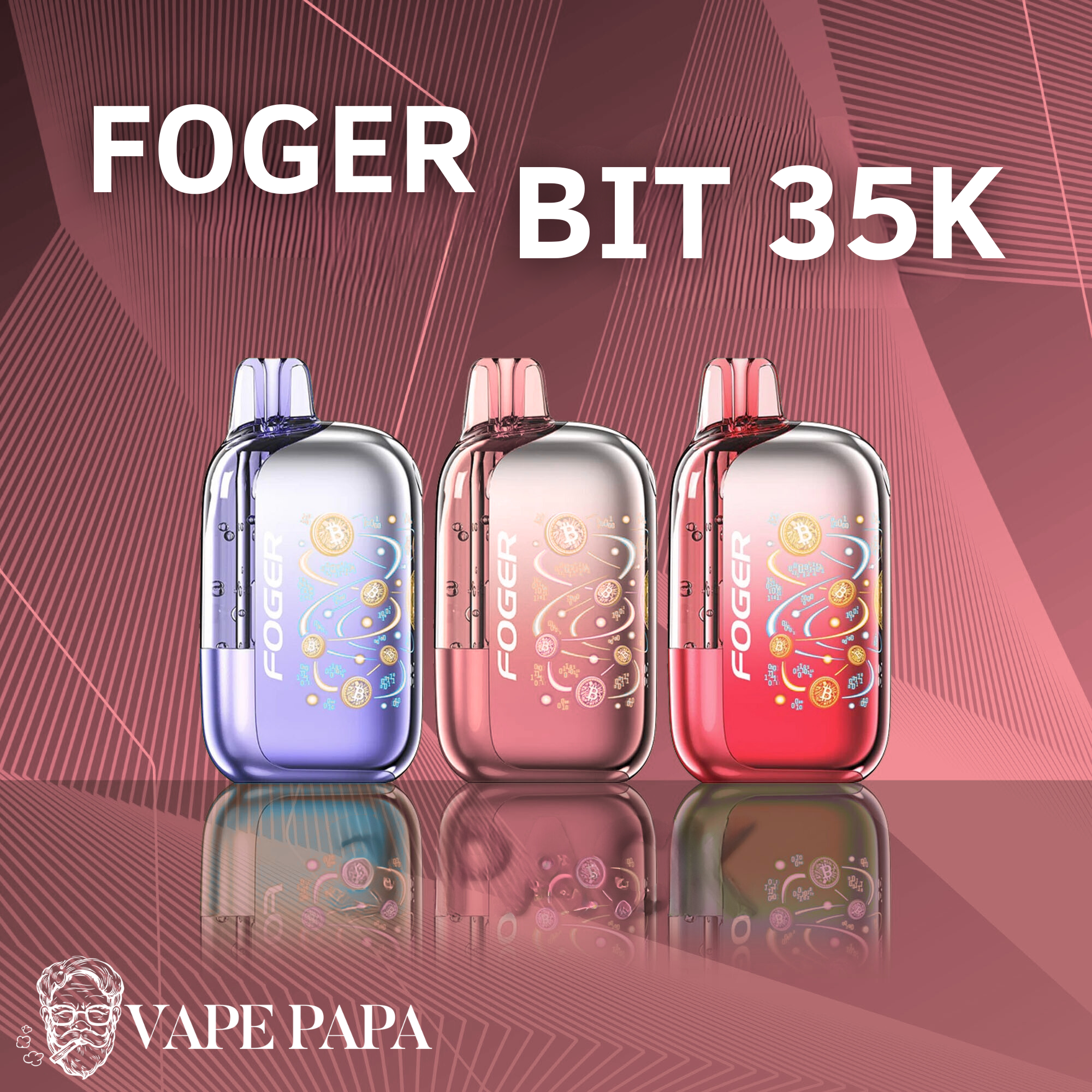 FOGER Bit 35K Flavors – Vape papa
