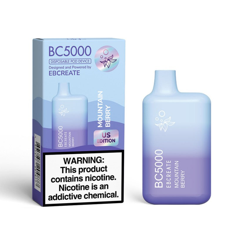 BC5000 Mountain Berry vape