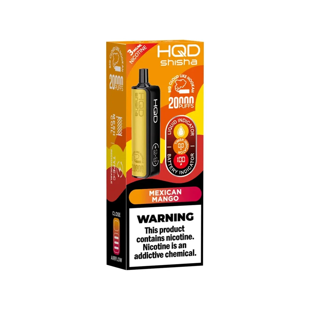 HQD Shisha 3% 20K Mexican Mango