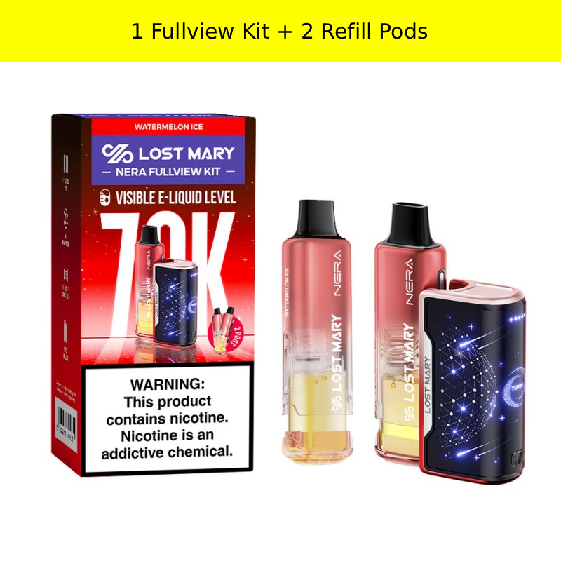 Lost Mary Nera Fullview 70K Kit - Watermelon Ice