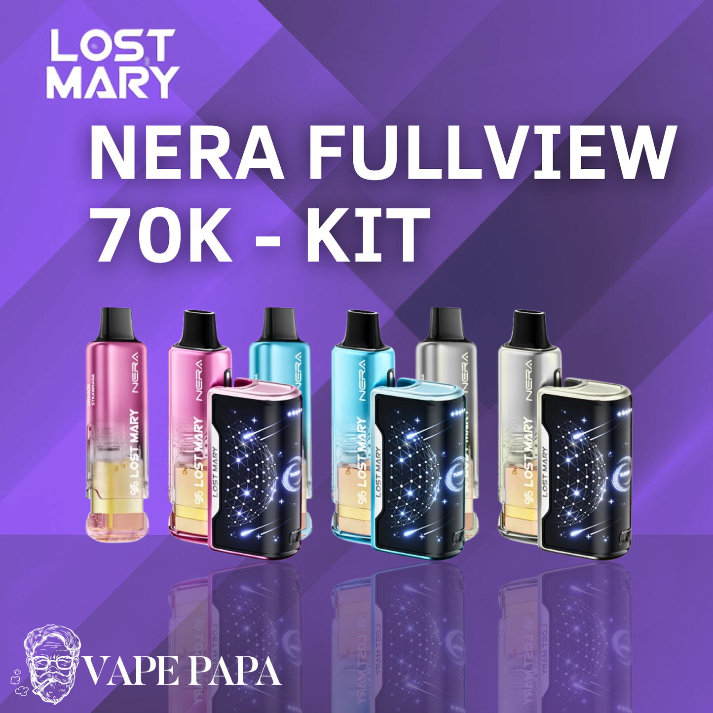 Lost Mary Nera Fullview 70K Kit