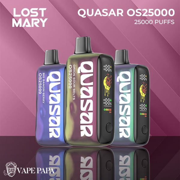 Lost Mary Quasar Taurus Flavor Lost Mary Quasar OS25000 | 25000 Puffs Lost Mary Quasar Taurus Flavor Lost Mary Quasar OS25000 | 25000 Puffs