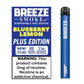 Breeze Plus Zero Nicotine Blueberry Lemon  
