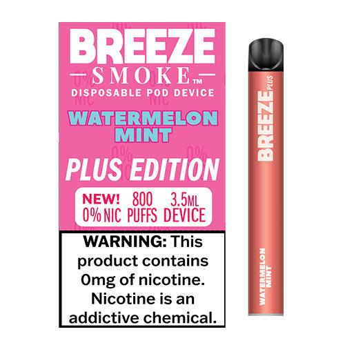 Breeze Plus Zero Nicotine Watermelon Mint  