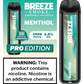 Breeze Pro Menthol  