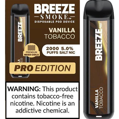 Breeze Pro Vanilla Tobacco  