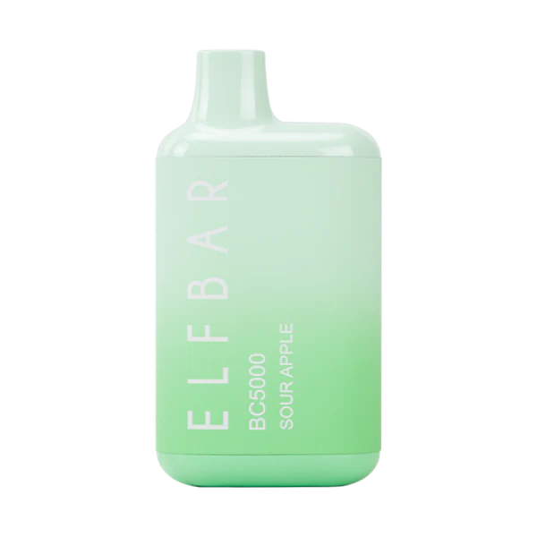 Elf Bar BC5000 Sour Apple Flavor - Disposable Vape