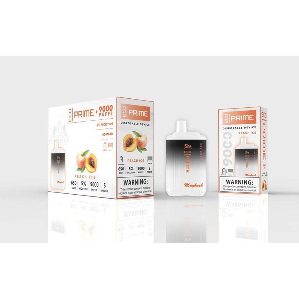 Eco Prime 9000 Peach Ice