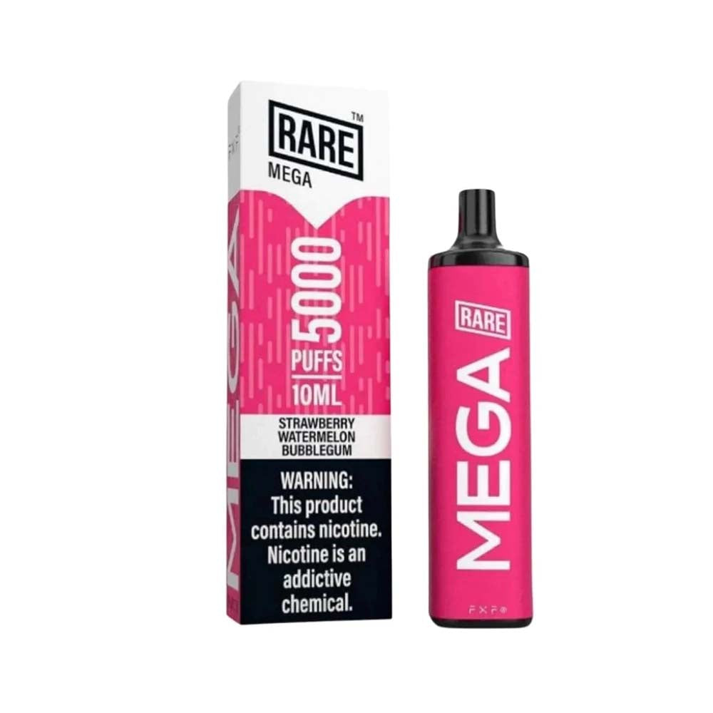Rare Mega Iced Strawberry Bubblegum