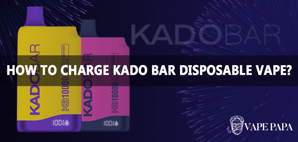 How to Charge Kado Bar Disposable Vape? Vape Papa How to Charge Kado Bar Disposable Vape? Vape Papa