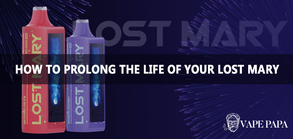 How to Prolong The Life of Your Lost Mary MO20000 Pro? Vape Papa How to Prolong The Life of Your Lost Mary MO20000 Pro? Vape Papa