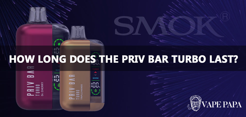 How Long Does the Smok Priv Turbo Disposable Vape Last?