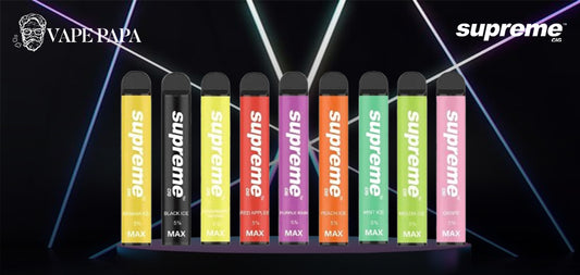 Captivating Flavors of Supreme Disposable Vape