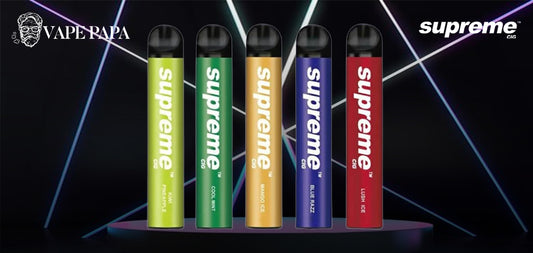 All About Supreme Zero Disposable Vape