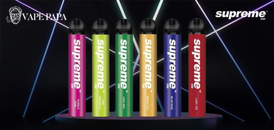 All About Supreme Max Disposable Vape