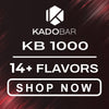 Kado Bar KB10000 Flavors