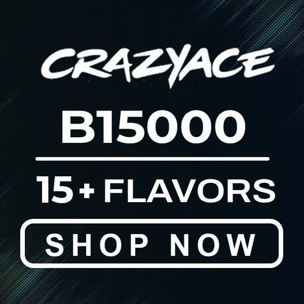 CrazyAce B15000 Flavors – Vape Papa
