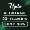 Hyde Retro Rave Recharge Flavors