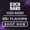 Esco Bars H2O Flavors