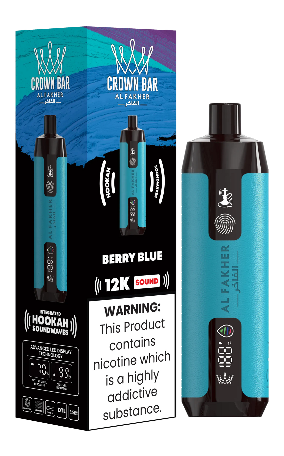 Al Fakher Crown Bar 8000 Pro Flavors | VapePapa Vape Papa Al Fakher Crown Bar 8000 Pro Flavors | VapePapa Vape Papa