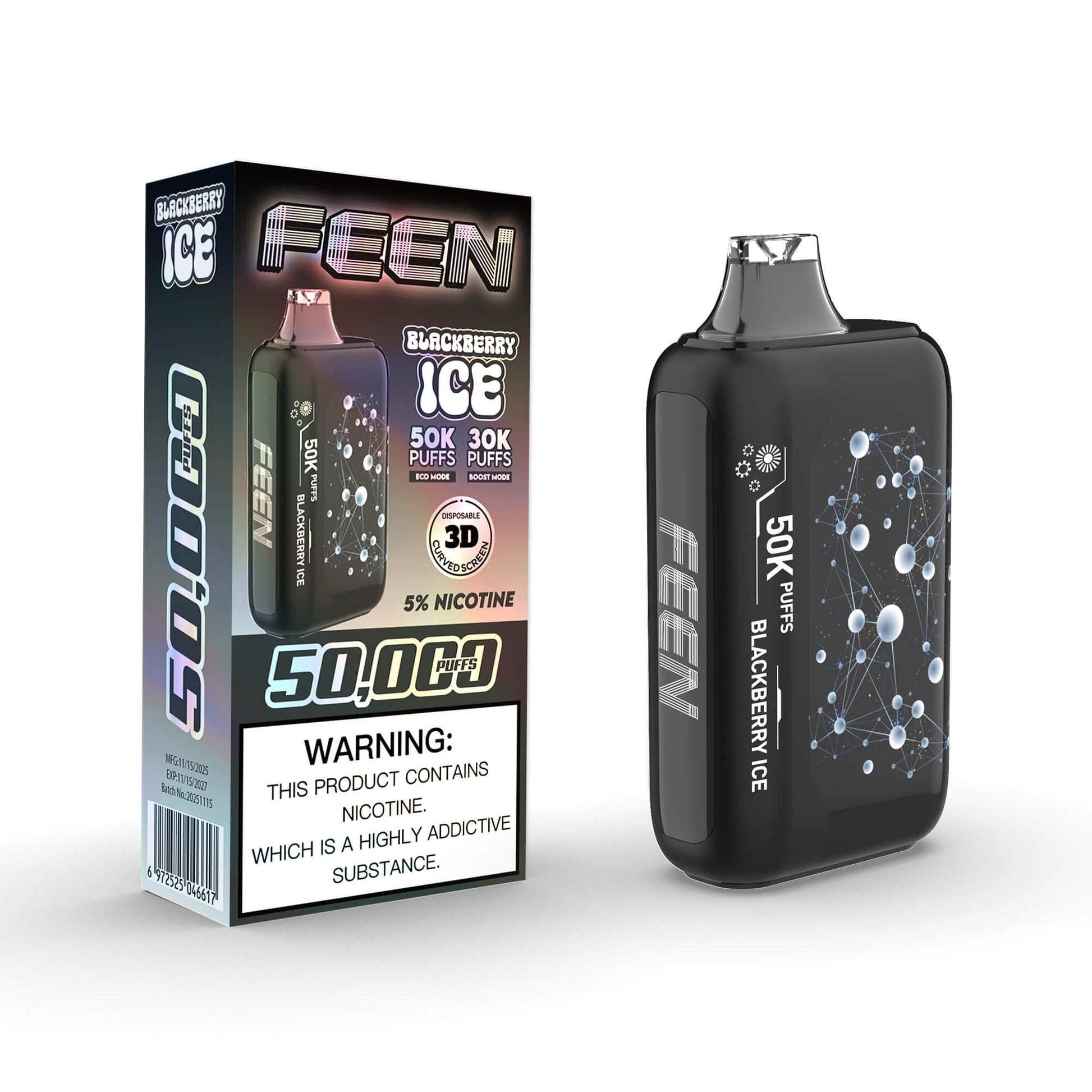 FEEN 50K - Blackberry Ice 5%