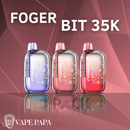 FOGER Bit 35K Flavors Vape Papa FOGER Bit 35K Flavors Vape Papa