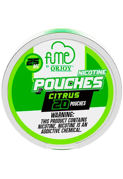 Fume Nicotine Pouches 25mg Citrus