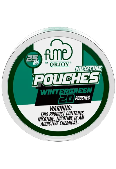 Fume Nicotine Pouches 25mg Wintergreen