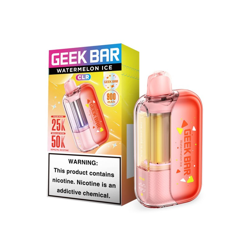 Watermelon Ice Geek Bar CLR 50K Disposable Vape