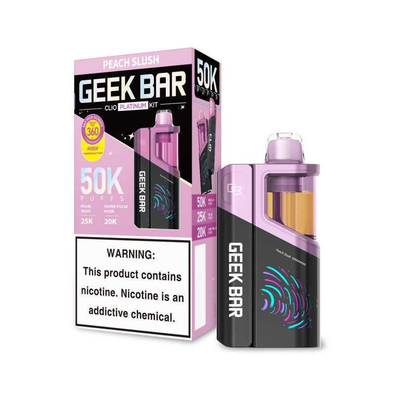 Geek Bar CLIO Platinum 50K - Peach Slush