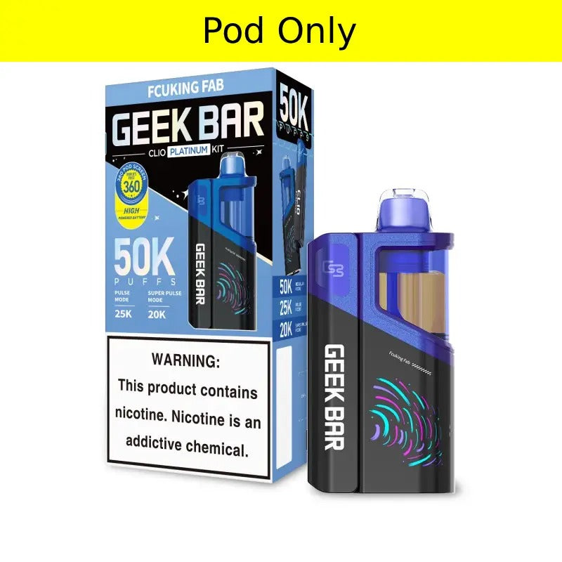 Geek Bar Clio Platinum 50k Pod - Fcuking Fab