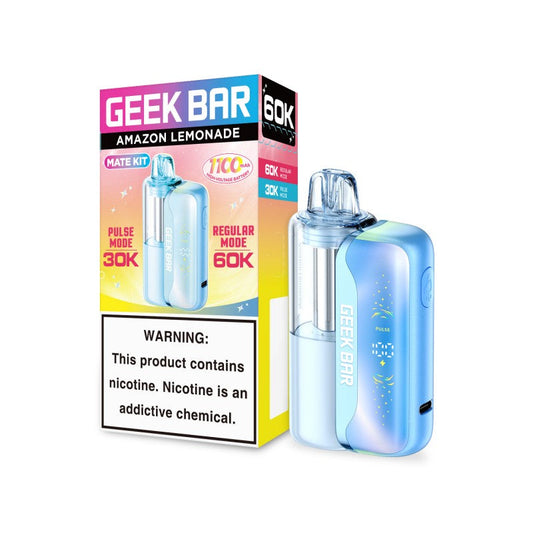 Geek Bar Mate 60K Disposable Vape Kit - Amazon Lemonade