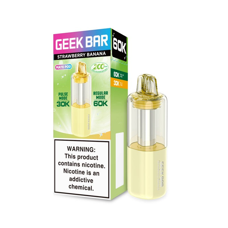 elf bar vape uk Strawberry Banana Geek Bar Pulse Disposable Vape main image 1