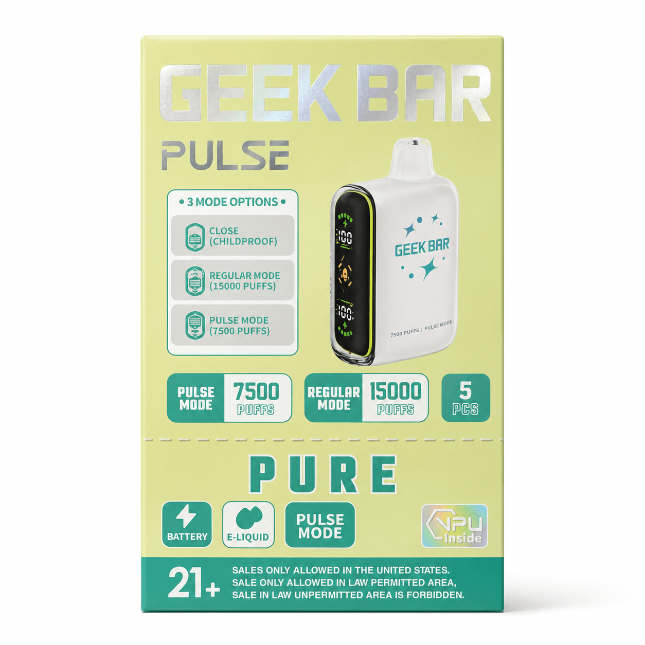 Geek Bar Pulse - Pure