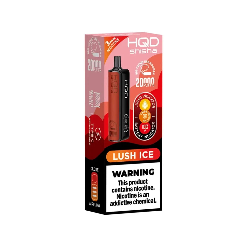 HQD Shisha 3% 20K Flavors Vape Papa HQD Shisha 3% 20K Flavors Vape Papa