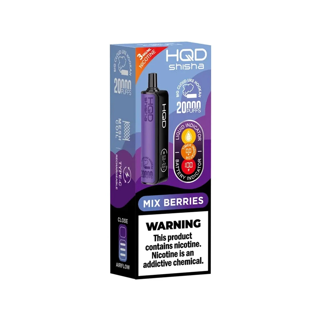 HQD Shisha 3% 20K Disposable Vape Vape papa HQD Shisha 3% 20K Disposable Vape Vape papa