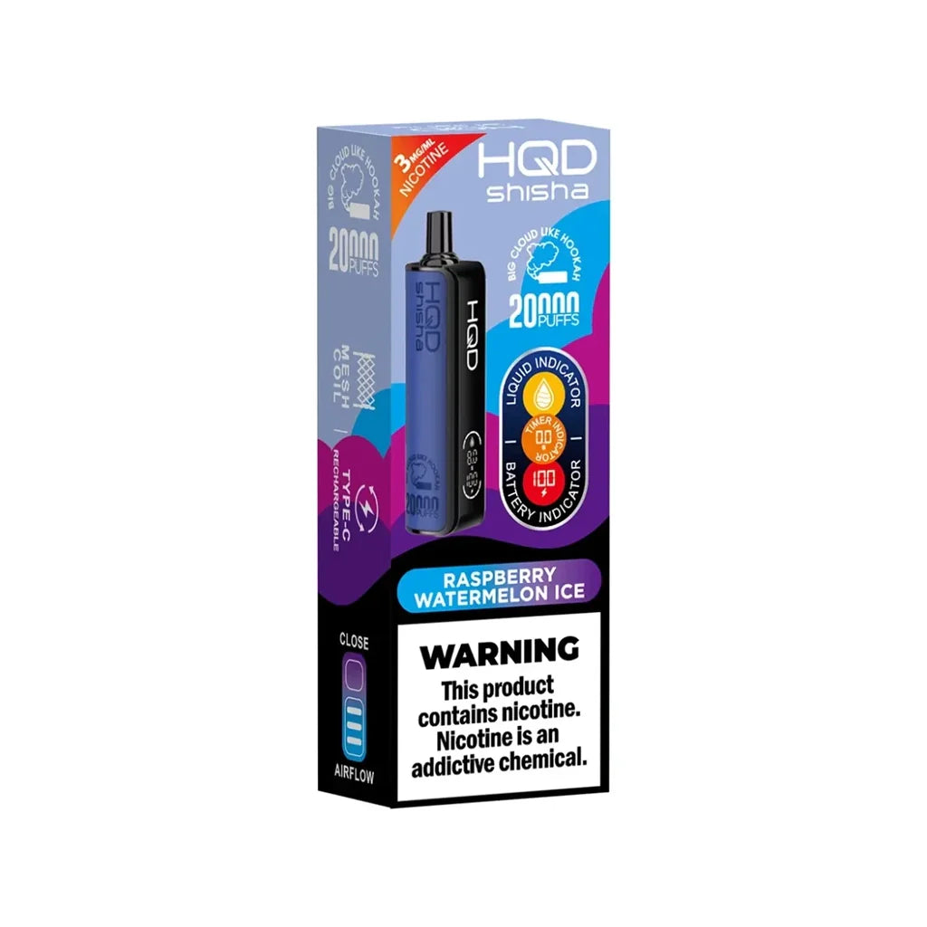 HQD Shisha 3% 20K Disposable Vape Vape Papa HQD Shisha 3% 20K Disposable Vape Vape Papa