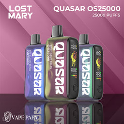 Lost Mary Quasar OS25000 - Variety of Flavors Vape Papa Lost Mary Quasar OS25000 - Variety of Flavors Vape Papa