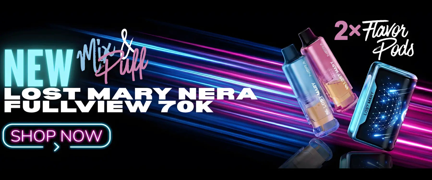 Lost Mary NERA Fluuview 70K | Vape Papa