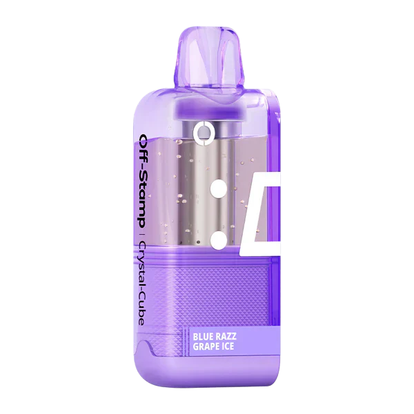 Off Stamp X-Cube Crystal 35K Pod Blue Razz Grape Ice