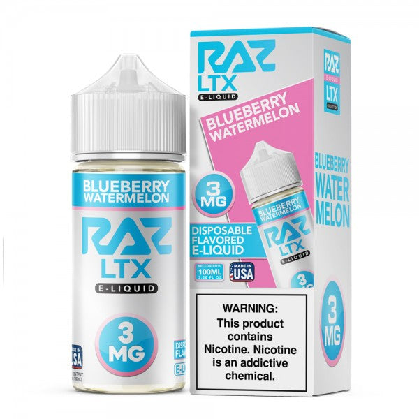 RAZ LTX E-Liquid (100ml) Blueberry Watermelon
