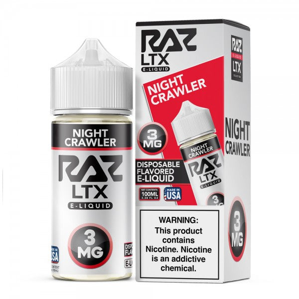 RAZ LTX E-Liquid (100ml) Night Crawler