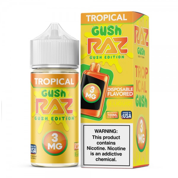RAZ LTX E-Liquid (100ml) Tropical Gush