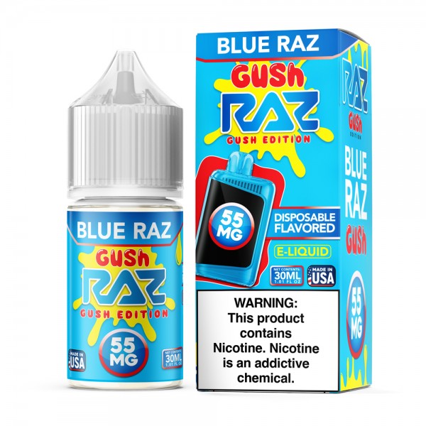 RAZ LTX Salt Nic E-Liquid (30ml) Blue Raz Gush