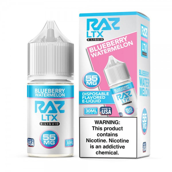 RAZ LTX Salt Nic E-Liquid (30ml) Blueberry Watermelon
