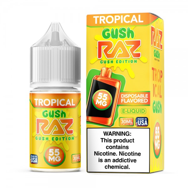 RAZ LTX Salt Nic E-Liquid (30ml) Tropical Gush
