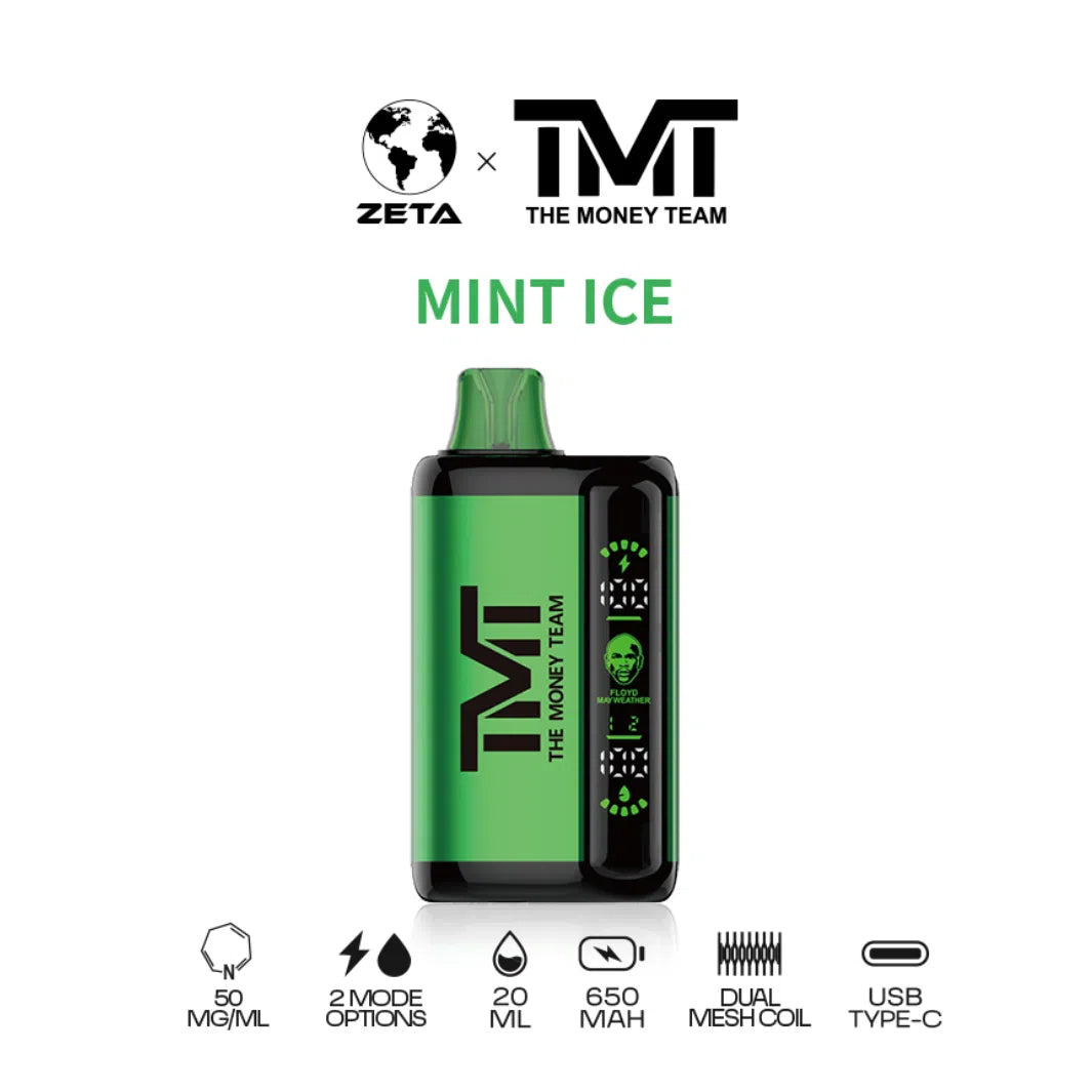 TMT Vape 15000 Puffs, 20ml, Rechargeable Vape Papa TMT Vape 15000 Puffs, 20ml, Rechargeable Vape Papa
