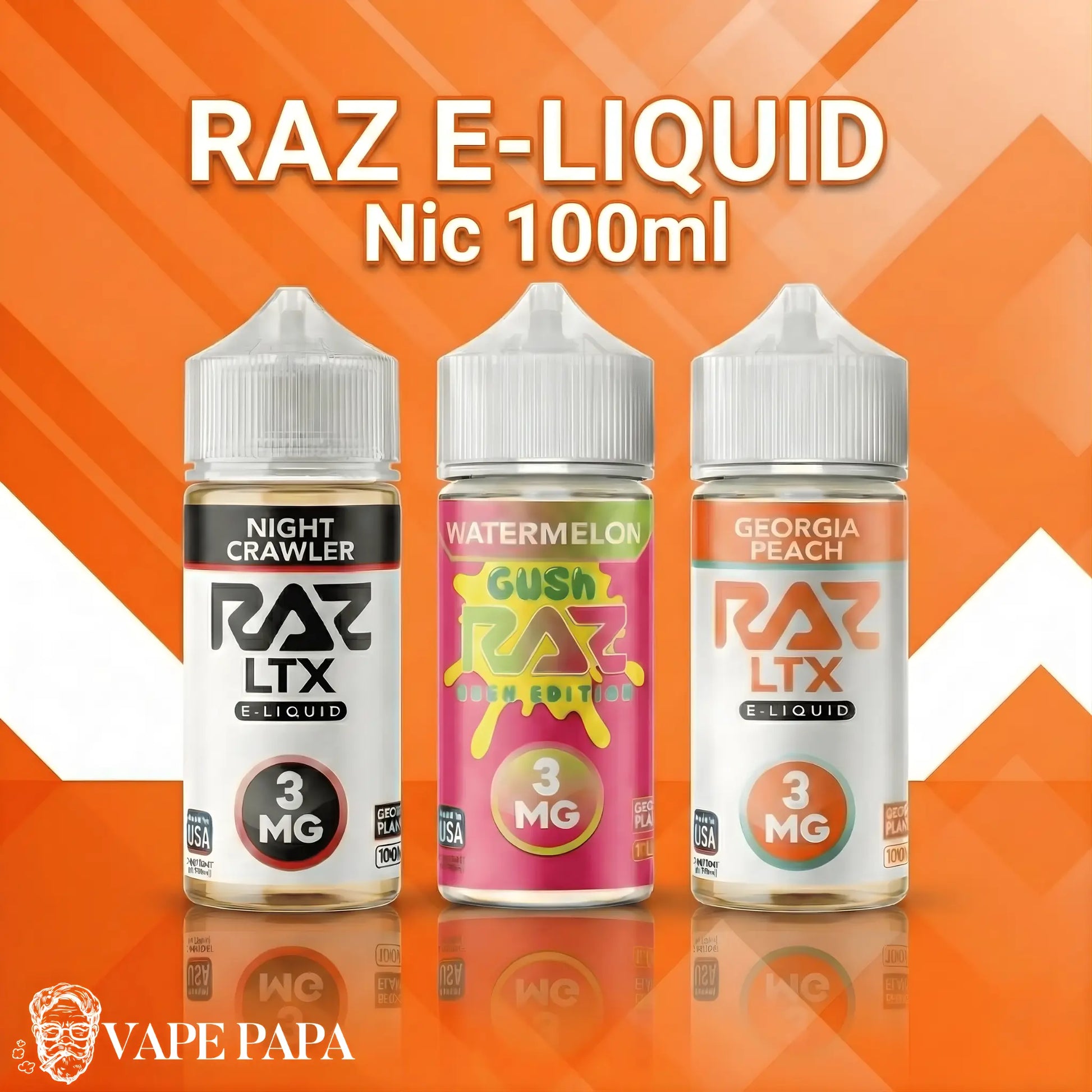 RAZ E-Liquid Nic (100ml)