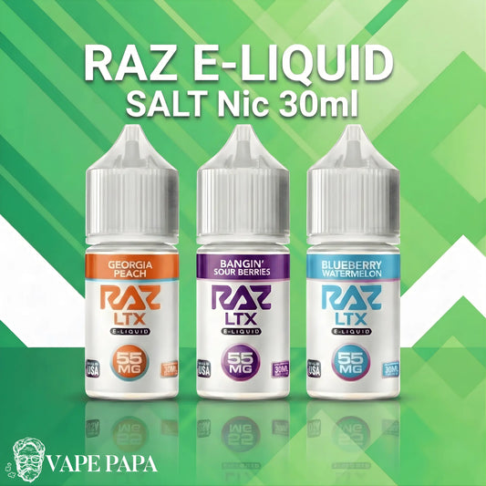 RAZ Salt E-Liquid Nic (30ml)